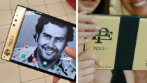 Escobar'dan 350 dolarlık katlanabilir telefon!