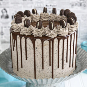 Cookies and Cream Cake | From SugarHero.com