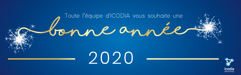 Icodia vous souhaite une bonne ann&eacute;e 2020 !