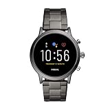 Fossil Gen 5 Carlyle Stainless Steel Touchscreen Smartwatch with Speaker, Heart Rate, GPS and Smartphone Notifications - FTW4024