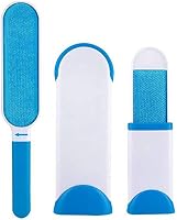 Lint Brush-Pet Hair Remover Brush-Dog & Cat Fur Remover with Self-Cleaning Base-Double Sided Animal Hair Removal...