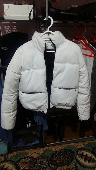 H&M Beyaz Mont