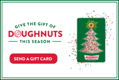 Give the gift of doughnuts this season! Send a gift card today.