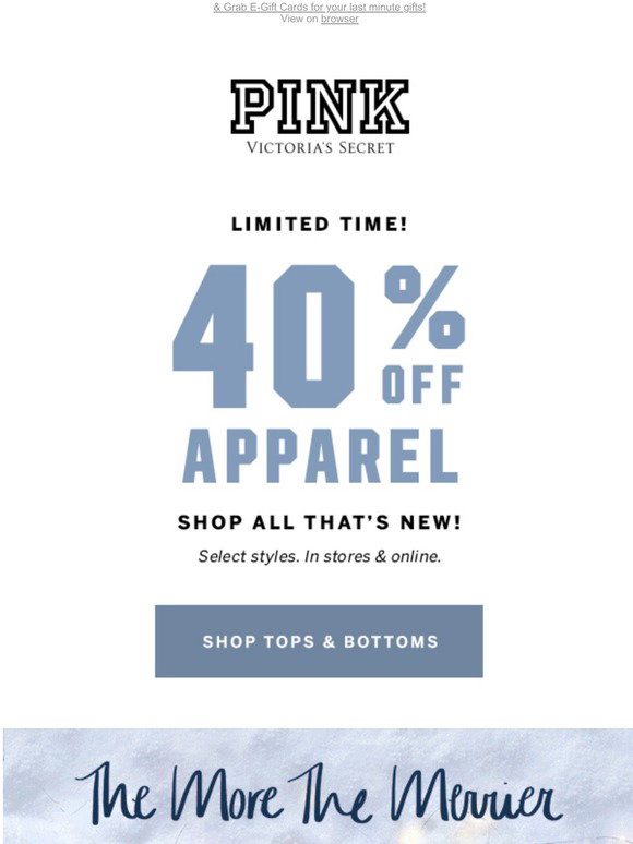 Ends tomorrow! Shop 10 for $35 Panties!