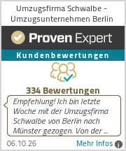 Erfahrungen & Bewertungen zu Umzugsfirma Schwalbe - Umzugsunternehmen Berlin