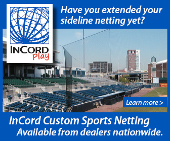 InCord Play - Have you extended your sideline netting yet? InCord Custom Sports Netting. Available from dealers nationwide. Learn More.