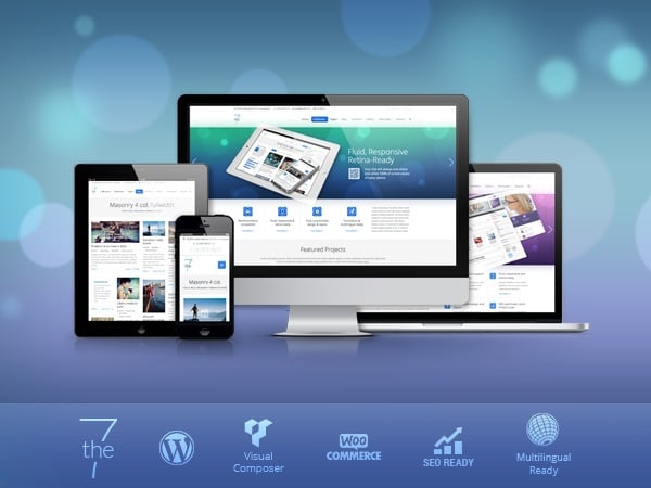 The7 WordPress shopping theme