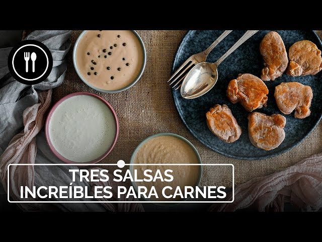 TRES SALSAS INCRE&Iacute;BLES para convertir tu CARNE en la MEJOR RECETA DE NAVIDAD | Instafood
