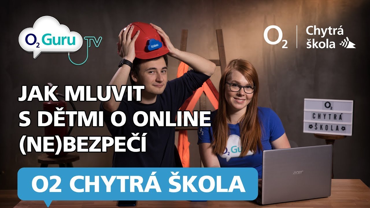 O2 Chytr&aacute; &scaron;kola: Jak mluvit s dětmi o online (ne)bezpeč&iacute;
