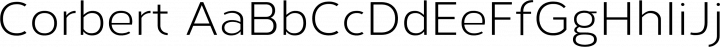Corbert font family by The Northern Block