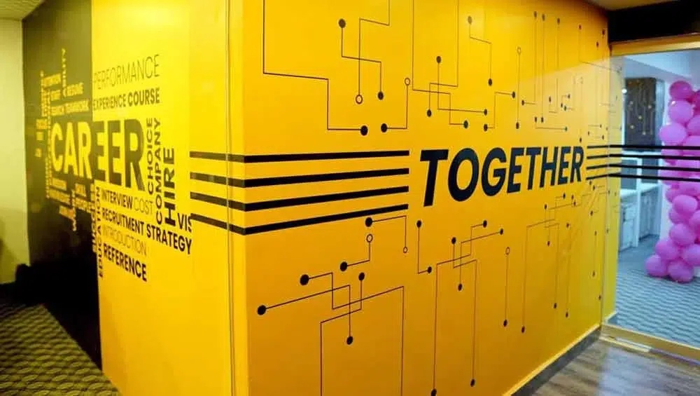 wall branding in dubai