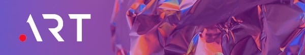 Banner for .art promo - only &euro;4.18
