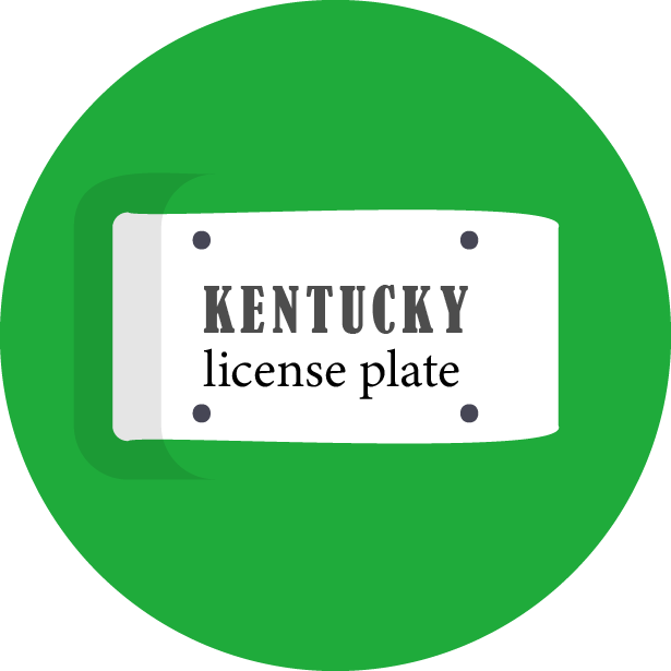 Kentucky License Plate Logo