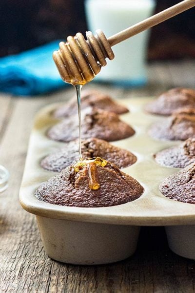 These Super Moist Buttermilk Bran Muffins are dense, great for breakfast with coffee and some fruit. Drizzle honey on top! Buttermilk and Apple Butter are the secret! keviniscooking.com