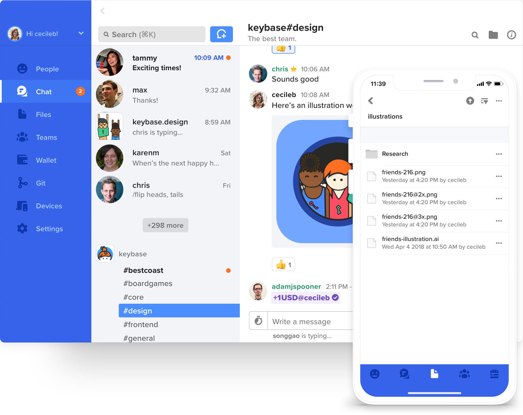 Image with missing alt attribute found on keybase.io