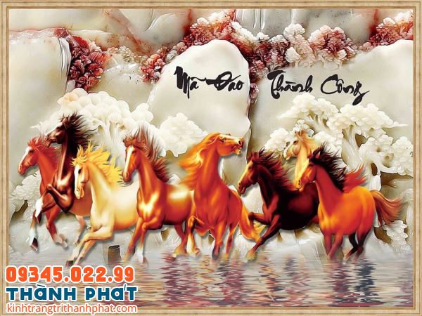 tranh k&iacute;nh m&atilde; đ&aacute;o th&agrave;nh c&ocirc;ng
