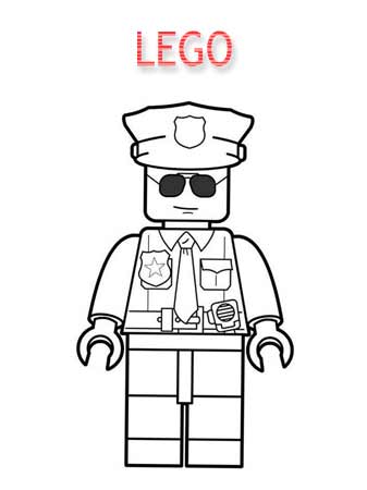 Kolorowanki Lego