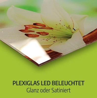 Plexiglas LED beleuchtet