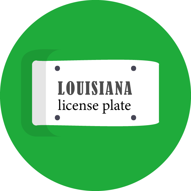Louisiana License Plates