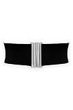 BlackButterfly 7.5 CM Ancho Elstico Cintura Cinturn (Negro,...