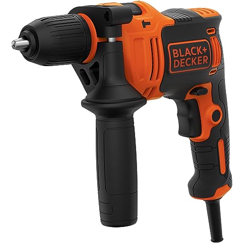 Perceuse &agrave; percussion filaire - 710W - Poign&eacute;e lat&eacute;rale pour plus de confort - 4 for&ecirc;ts de perçage
