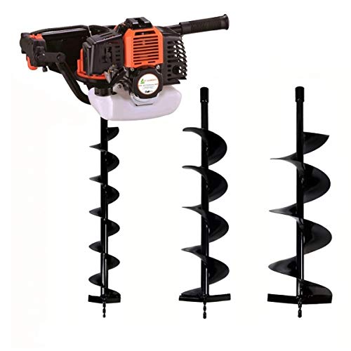 GT Garden Tari&egrave;re Thermique 52 cm3-3 CV + Lot de 3 m&egrave;ches (100, 150 et 200 mm)