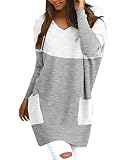 Style Dome Jerseys de Punto Mujer Largos Vestidos Camisetas...