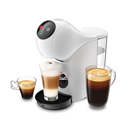 Nescaf&eacute; Dolce Gusto Krups, Machine &agrave; caf&eacute; dosettes pour multi-boissons, Compacte, Fonction XL, Cafeti&egrave;re espresso, Arr&ecirc;t automatique, Genio S KP243110