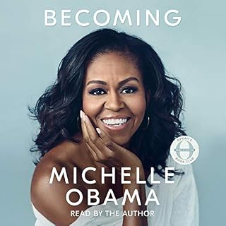Becoming audiobook cover art