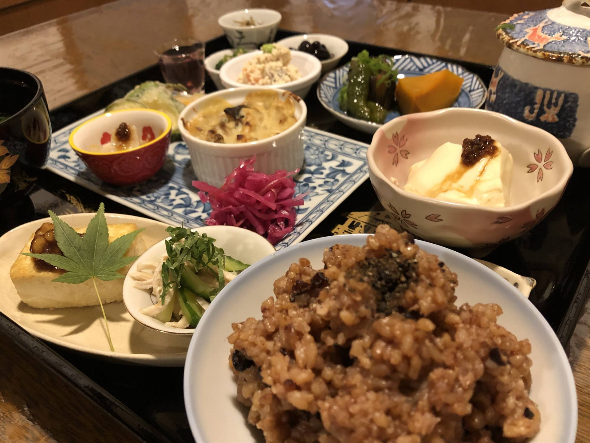 モチモチ食感の酵素玄米ごはんが絶品