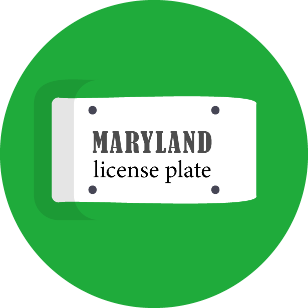 Maryland License Plates