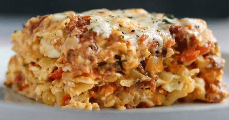 Tex Mex Breakfast Lasagna