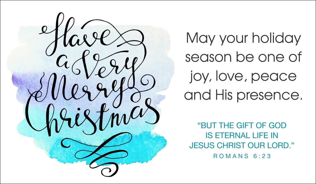 A Very Merry Christmas ecard, online card