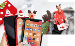 'Rung ring' với c&aacute;c mẫu ốp điện thoại iPhone chủ đề gi&aacute;ng sinh