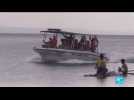 Rescue workers race to evacuate residents and animals from Taal volcano danger zone