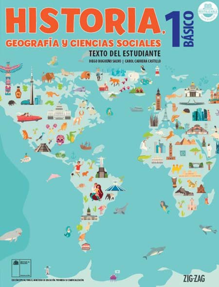 Libro de Historia 1&ordm; B&aacute;sico pdf para descargar