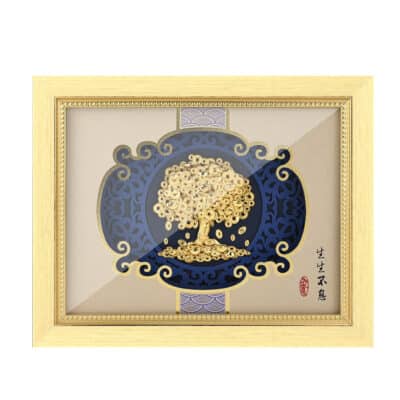 Porte-Bonheur Feng Shui Tableau Arbre de Vie