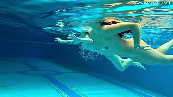 Hot Spanish And Russian Teen In The Pool Naked