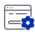 Icon for web automation with the best antidetect browser - Multilogin, supporting Selenium, Playwright, Puppeteer, and anti-bot disguise.
