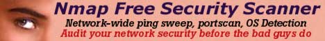 Nmap promo banner