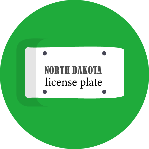North Dakota License Plates