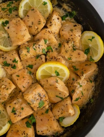 Creamy Lemon Garlic Chicken Recipe