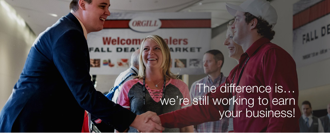 Orgill will always work to earn your business.