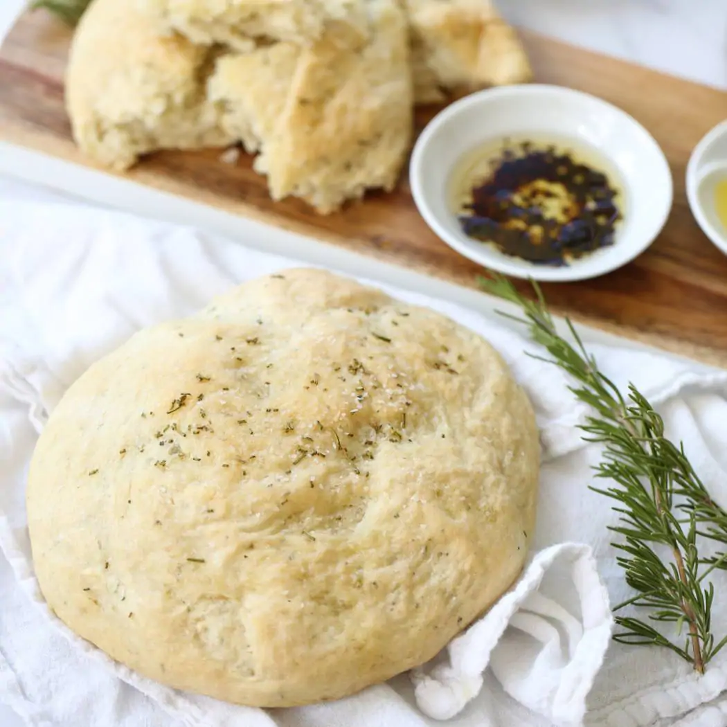 focaccia loaf