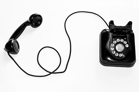 photo, black, rotary, phone, white, background, tel, fono, cable, number, telephone, communication, telephone Receiver, technology, old-fashioned, using Phone, old, retro Styled, obsolete, telecommunications Equipment, connection, single Object, rotary Phone, white Background, equipment, isolated, antique, studio shot, no people, close-up, landline phone, indoors, black color, still life, 4K, CC0, public domain, royalty free