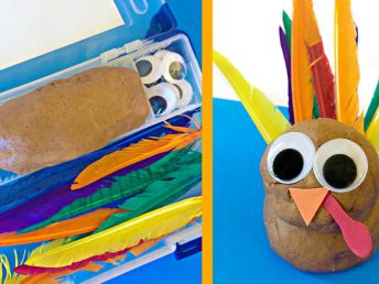 Build a Turkey Play Dough Kit