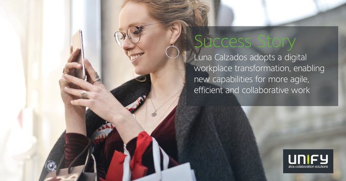 Unify and @TelefonradD consolidate and streamline Luna Calzados&rsquo; communications...