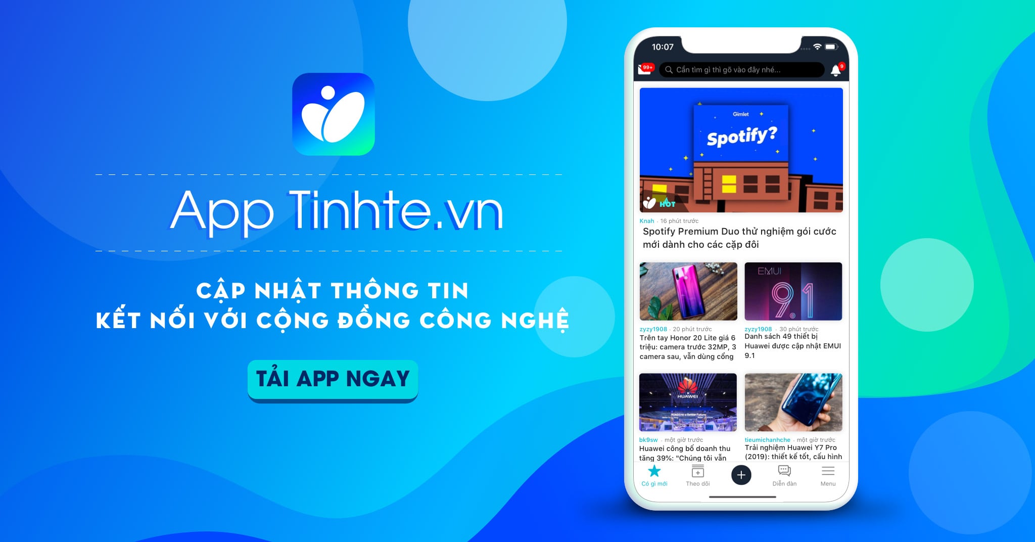 Tải app Tinhte