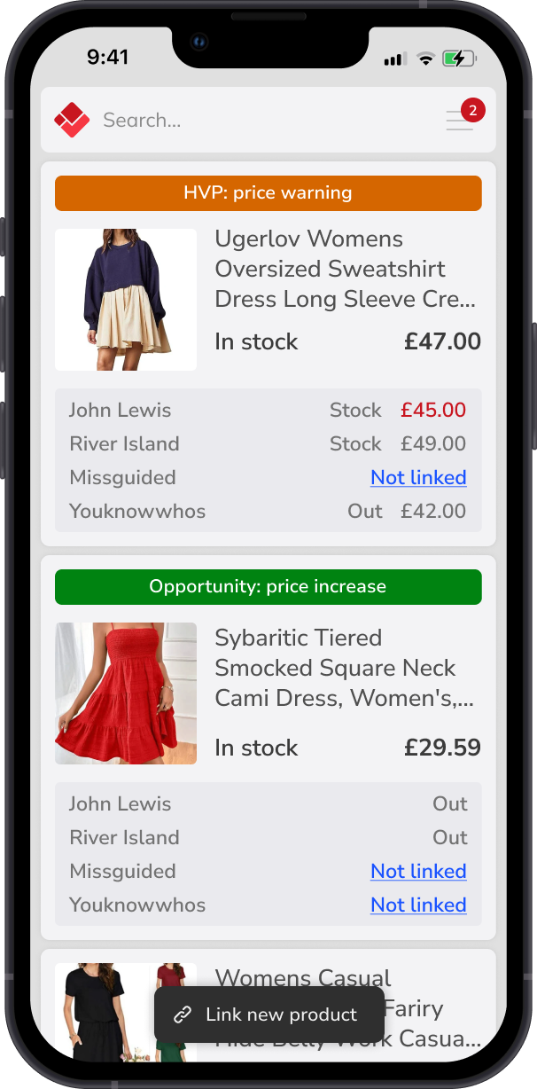 Image with missing alt attribute found on pricechecker.ai