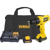 Dewalt DCD700C2-TR 10.8Volt/1.3Ah Li-ion Çift Akülü Profesyonel Vidalama